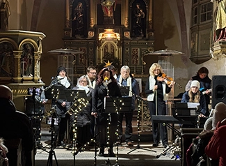 Vánoční koncert ve vlčickém kostele 2025 – K-Sound